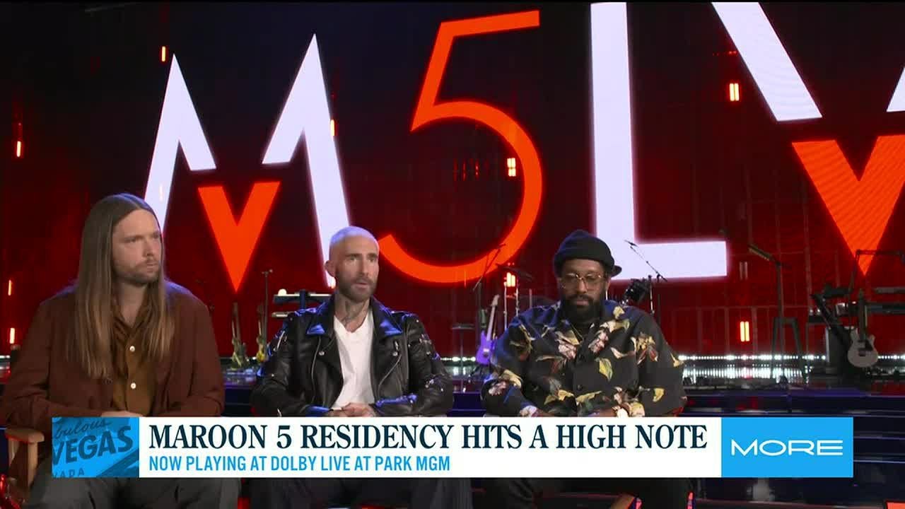 Maroon 5 hits a high note with Vegas residency YouTube