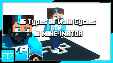 16 Types Of Walk Cycles - Mine Imator | Minecraft Animation