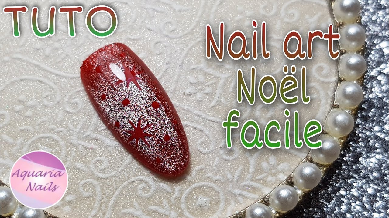 TUTO Nail art Noël facile