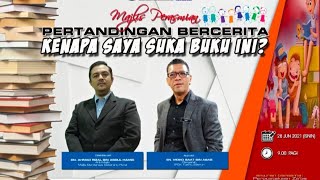 Perasmian Pertandingan Bercerita "Kenapa Saya Suka Buku Ini?"