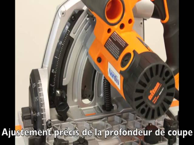 Triton Tools Scie plongeante sur rail