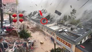Chinese Fear: Super Typhoon Hits Beijing Like Doomsday, Sink Everything Into Yangtze River