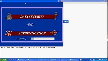 secure data transmission Core java Swings Project