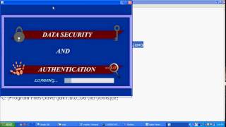 secure data transmission Core java Swings Project
