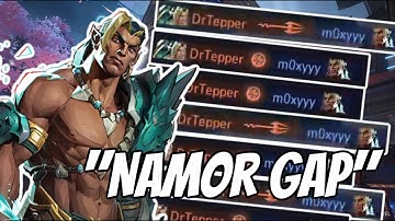 #1 Namor successfully ragebaits streamer in Marvel Rivals Top 500 (feat m0xyy)