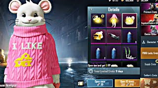 Pubg mobile Adorable Mouse & Tasty Cheese Lucky Crate Opening | 17,000 UC