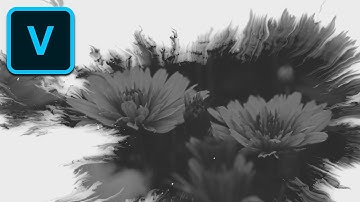 How To Create INK SPLATTER EFFECT - VEGAS Pro Tutorial