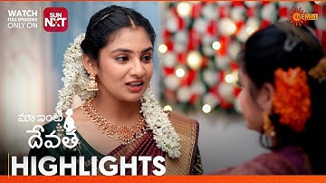 Maa Inti Devatha - Highlights of the day | Watch full EP only on Sun NXT | 18 Oct 2025 | Gemini TV