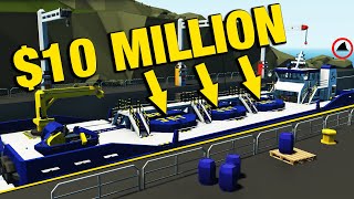 HUGE RISK!!! $10 Million Cargo Haul! - Stormworks - Career Mode - S2 E29