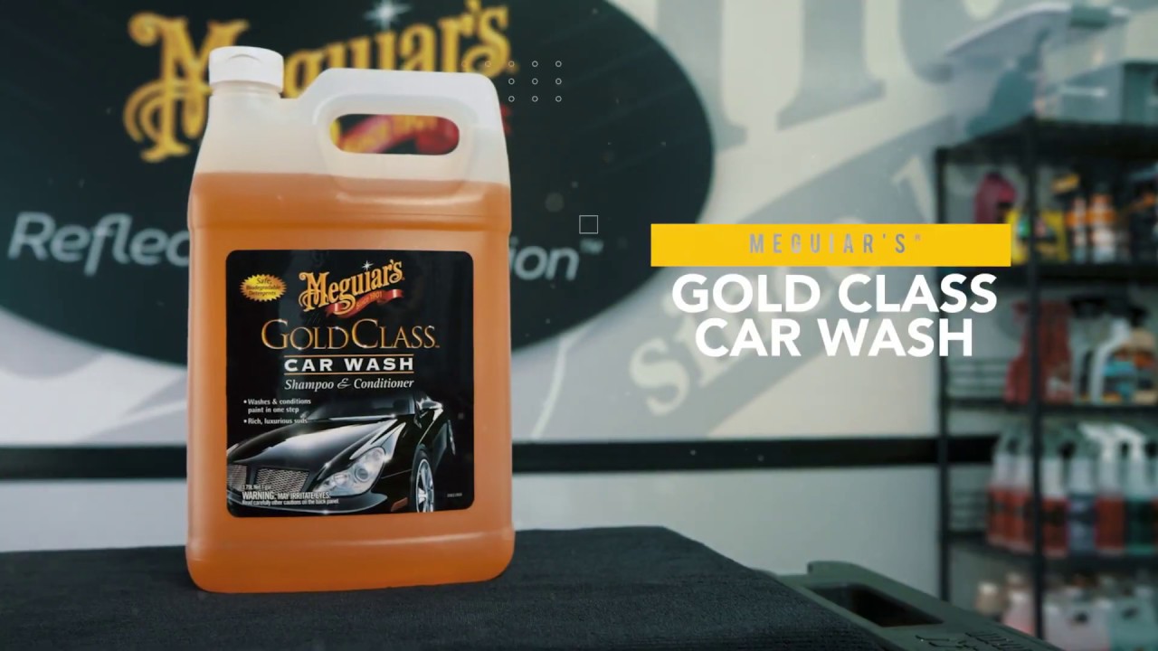 Meguiar's Gold Class Car Wash Shampoo & Conditioner, 64 fl oz
