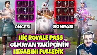 HİÇ UC YÜKLENMEMİŞ HESABI FULLEDİK pubg mobile takipçimin hesabını fulledim by Vezir Bey 8,369 views 3 months ago 12 minutes, 23 seconds