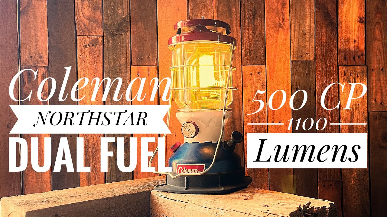 Coleman NORTHSTAR Lantern 🔥 Light up model 2000B750 DUAL FUEL