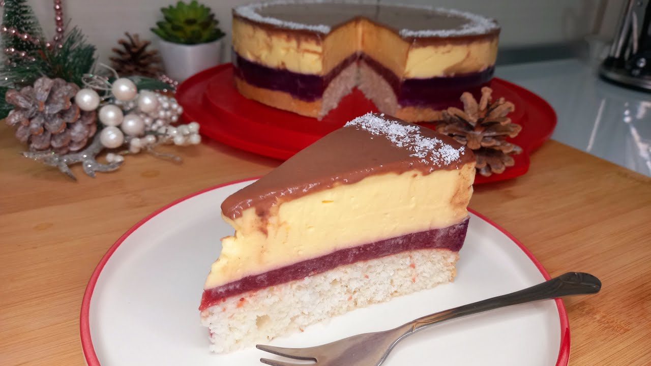 Najkremastija kokos torta sa višnjama-The creamiest coconut cake with cherries