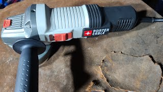 Porter-Cable 4-1/2" High Speed 12,000rpm Grinder Review