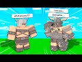 Abusing Players Using the New BARBARIAN in Roblox Bedwars...