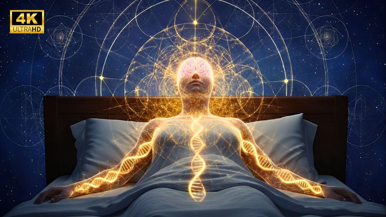 Solfeggio Frequencies DNA Healing | 7 Chakra Balancing | 432Hz Spiritual Awakening & Calm [4K]