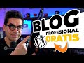 Cómo crear un BLOG GRATIS con tu página web en WordPress ✅ y GANAR DINERO 👉💰