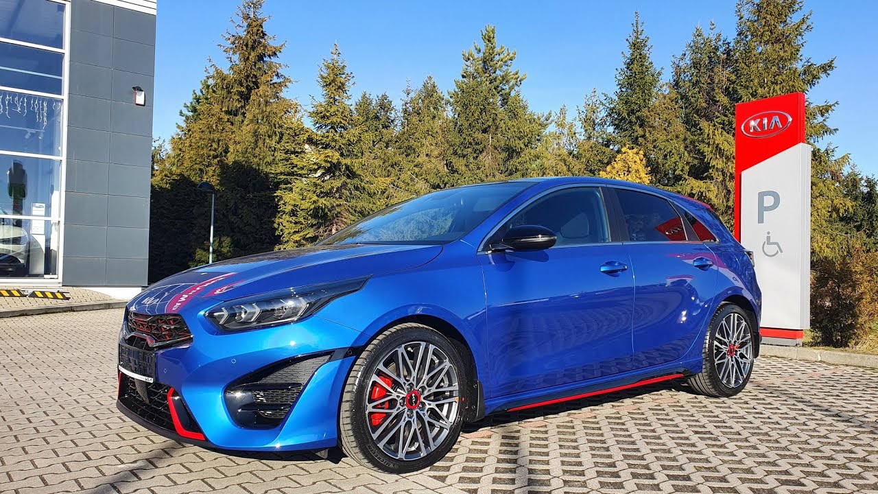 2023 KIA Ceed GT 1.6 T-GDi (204hp) Blue Flame - Sound, Exterior & Interior  Look