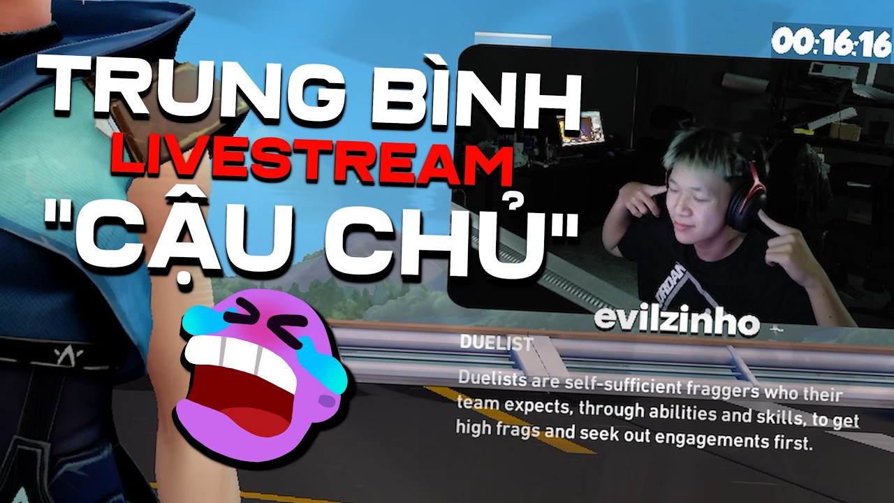 TRUNG BÌNH LIVESTREAM CỦA "CẬU CHỦ"