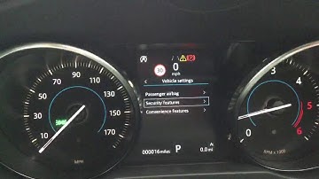 Tony Percival Crewe Jaguar  Display Settings on a Jaguar