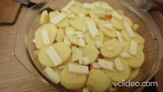 Картофель с сулугуни