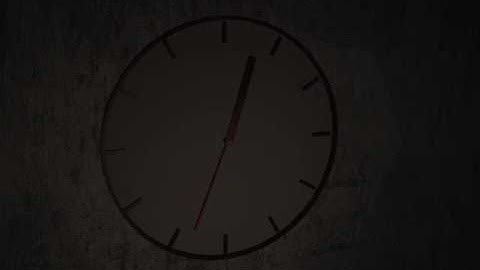 Clock and camera trial with 3ds max