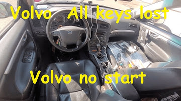 Volvo all keys lost /Volvo no start / Volvo immo key programming