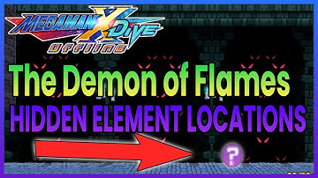 Mega Man X Dive Offline Event Guide - The Demon of Flames ¦ Hidden Element Locations