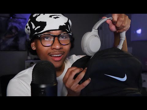 ASMR WHATS IN MY BAG?