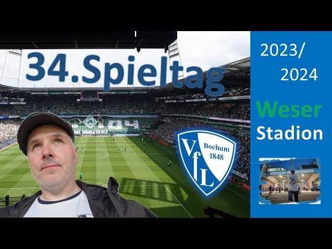 Peinliche Niederlage statt Rettung StadionVlog Werder Bremen- VfL Bochum