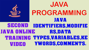JAVA PROGRAMMING KEYWORDS DATA TYPES VARIABLES IDENTIFIERS ACCESS MODIFIERS COMMENTS