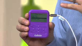 GoBible Original Color Audio Bible with Earphones with Dan Wheeler