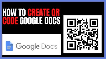 HOW TO CREATE QR CODE FOR GOOGLE DOCS