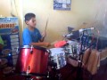 Vivir mi vida de Marc Anthony (timbales Jesús)