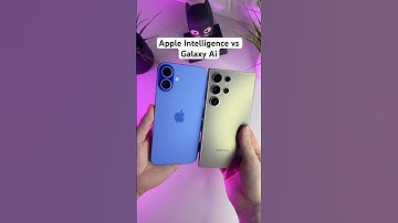 Apple Intelligence vs Galaxy Ai✨ #Shorts