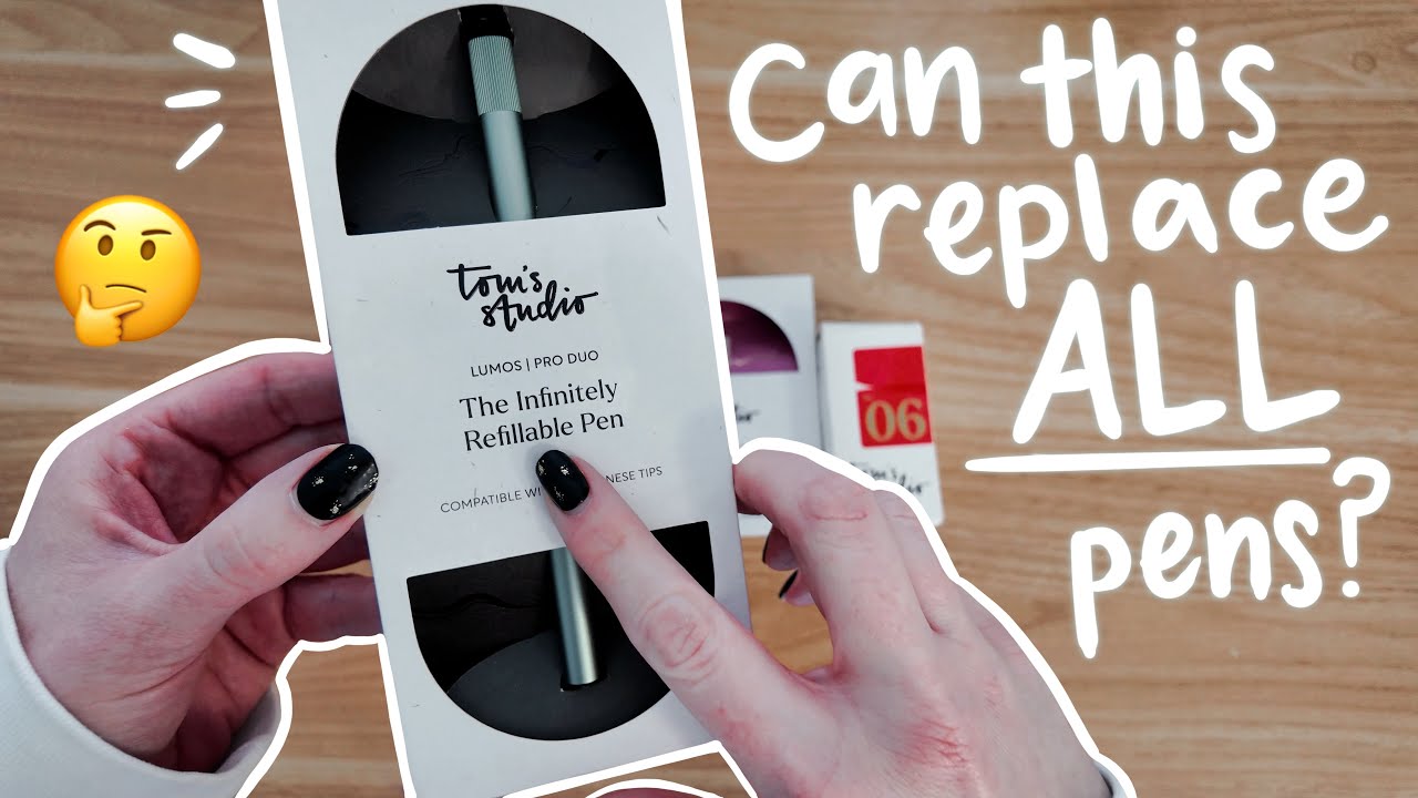 Распаковка и обзор вирусной ручки Tom's Studio Lumos Duo Pen