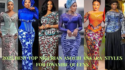 2025 Best Top Nigerian Asoebi Ankara Styles For Owambe Ladies #lifestyle #fashion #wedding 