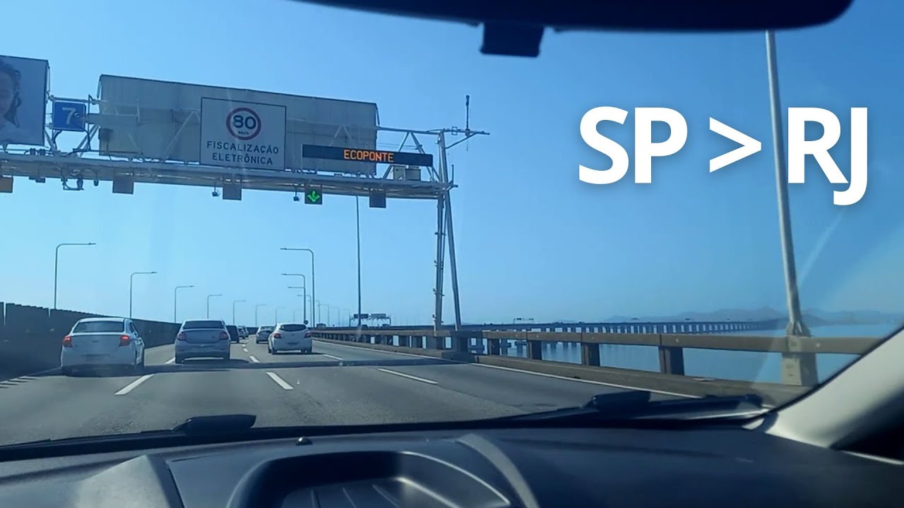 VIAGEM DE CARRO DE SÃO PAULO ATÉ RIO DE JANEIRO - CONDIÇÕES DAS ESTRADAS