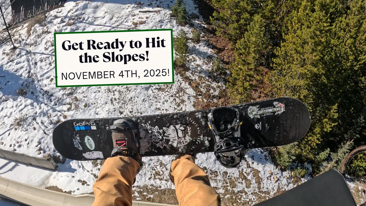 Winter Park is finally open 👏👏✅ (arrow lift) November 4th 2025