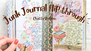 Completed Junk Journal Flip Through (Chatty)