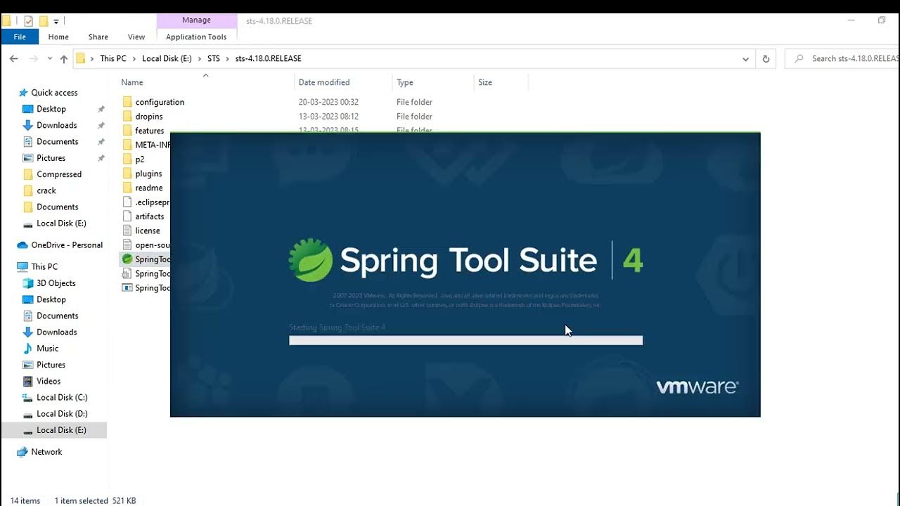 Spring Tool Suite.