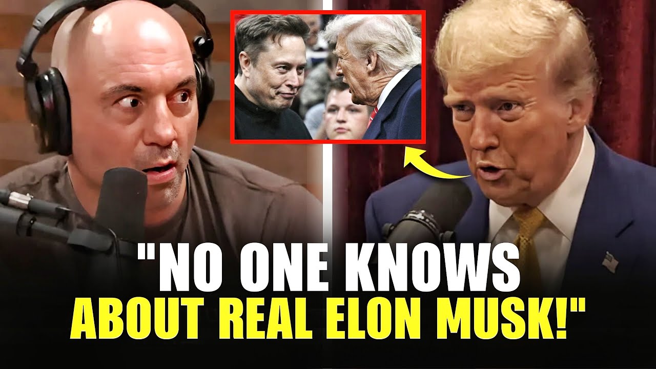 Trump JUST Opened Up About Elon Musk: Joe Rogan Shocked - YouTube