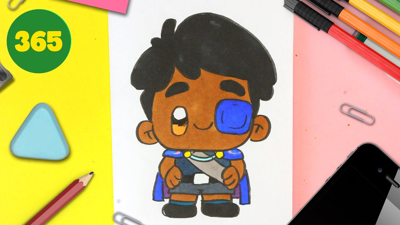 Como Desenhar um Elio Fofo e Kawaii – Passo a Passo