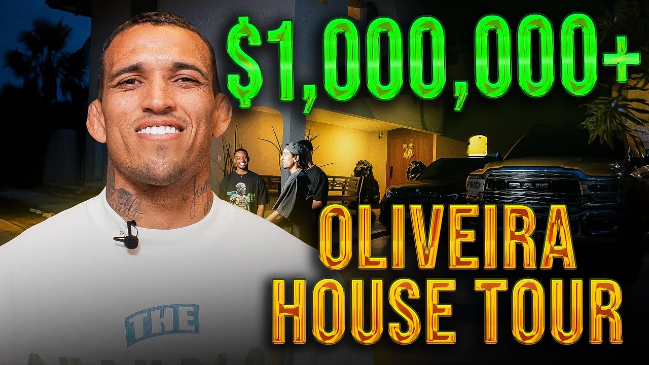 Inside Charles Oliveira’s $1,000,000+ Mansion