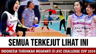 MEGA MACAN ASIA !! Timnas Voli Putri Indonesia turunkan Megawati di AVC Challenge Cup 2024 .