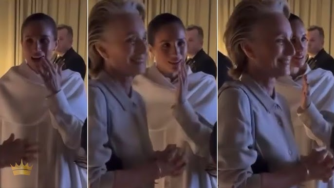 Awkward Moment! Meghan Left Talking to Herself as Dame Kristin Scott  Ignores Her at Balenciaga - YouTube