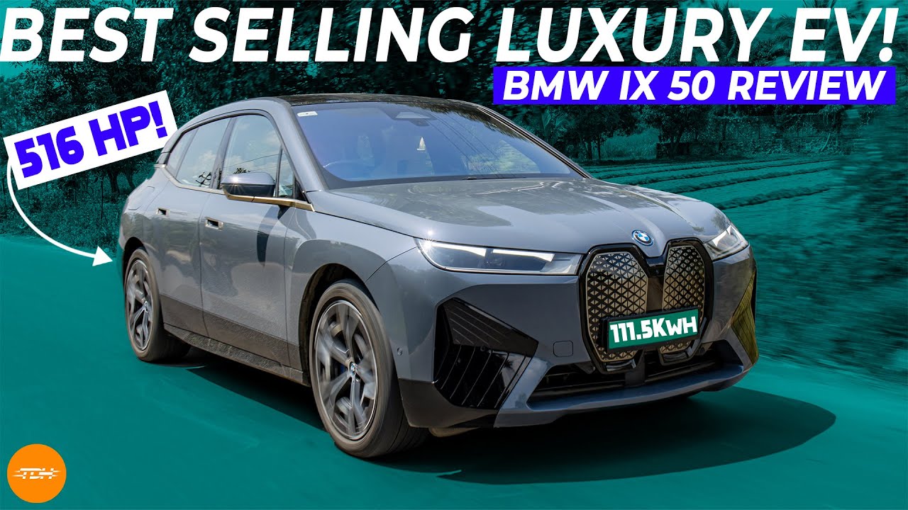 The best selling luxury EV in India! 🇮🇳 | '24 BMW iX xDrive50 Review ...