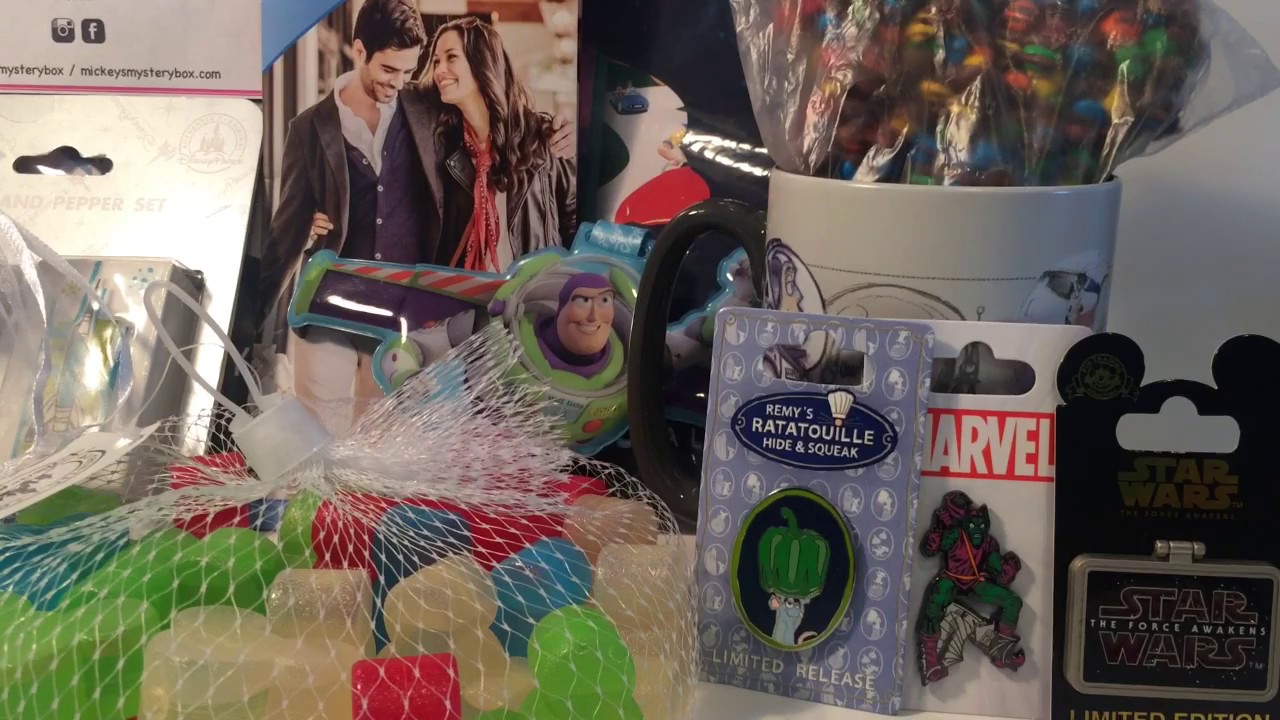 Mickey's Mystery Box Unboxing