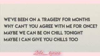 On chill (lyrics video)-wale