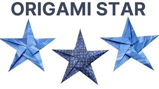 How to Fold a Pentagon Paper Star